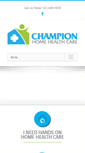 Mobile Screenshot of championbrevard.com